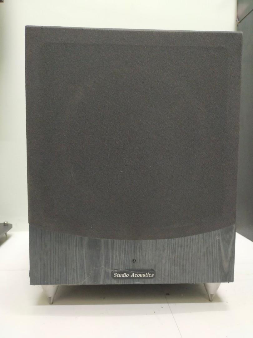 Studio acoustics 2024 subwoofer
