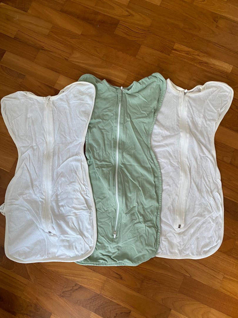 Sunday Hug arms up swaddle ( Modal + Cotton / Mesh), Babies & Kids, Babies & Kids Fashion on