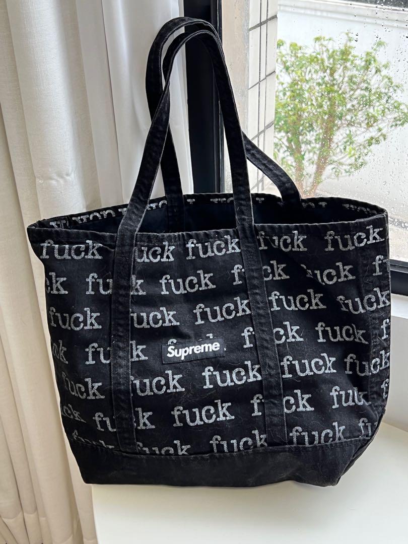 REM様専用 SUPREME 13ss Fuck Denim Tote bag オリジナル 62.0%OFF