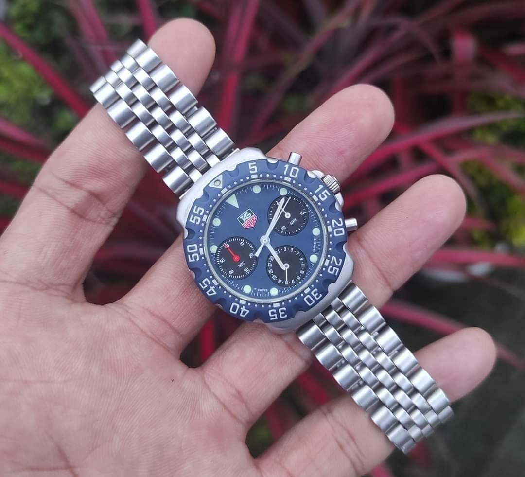 Tag heuer shop f1 blue dial