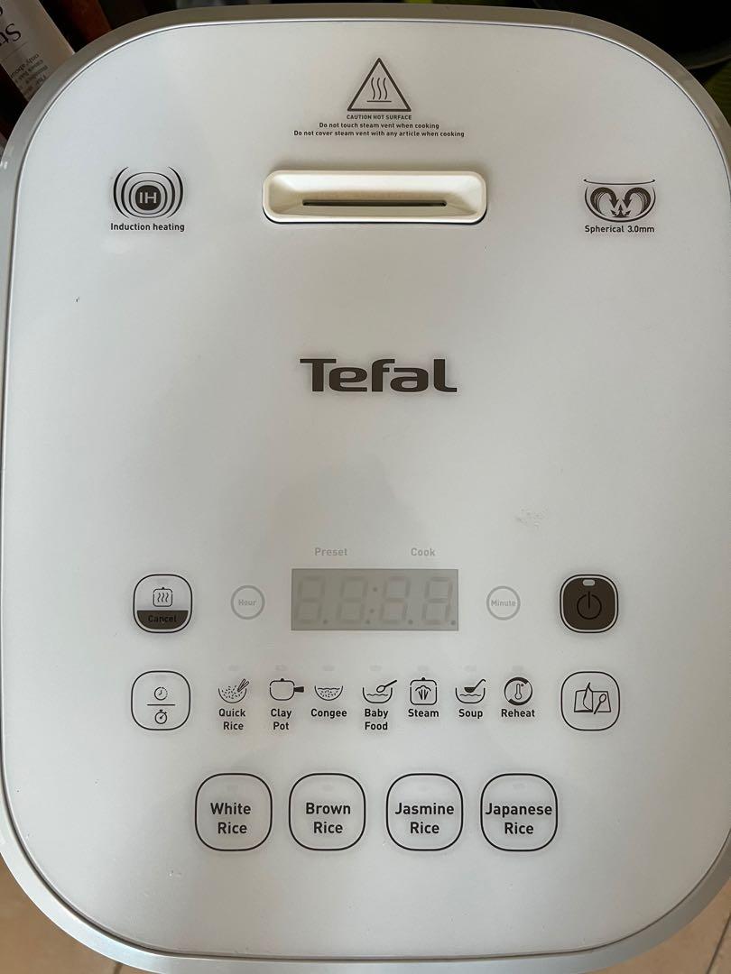 Tefal RK8001 Delirice Pro Compact IH Rice Cooker, TV & Home Appliances, Kitchen Appliances