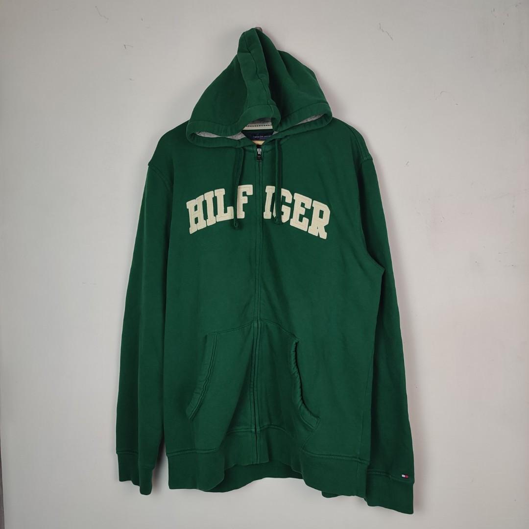 Tommy Hilfiger Zip-up Hoodie (Green 