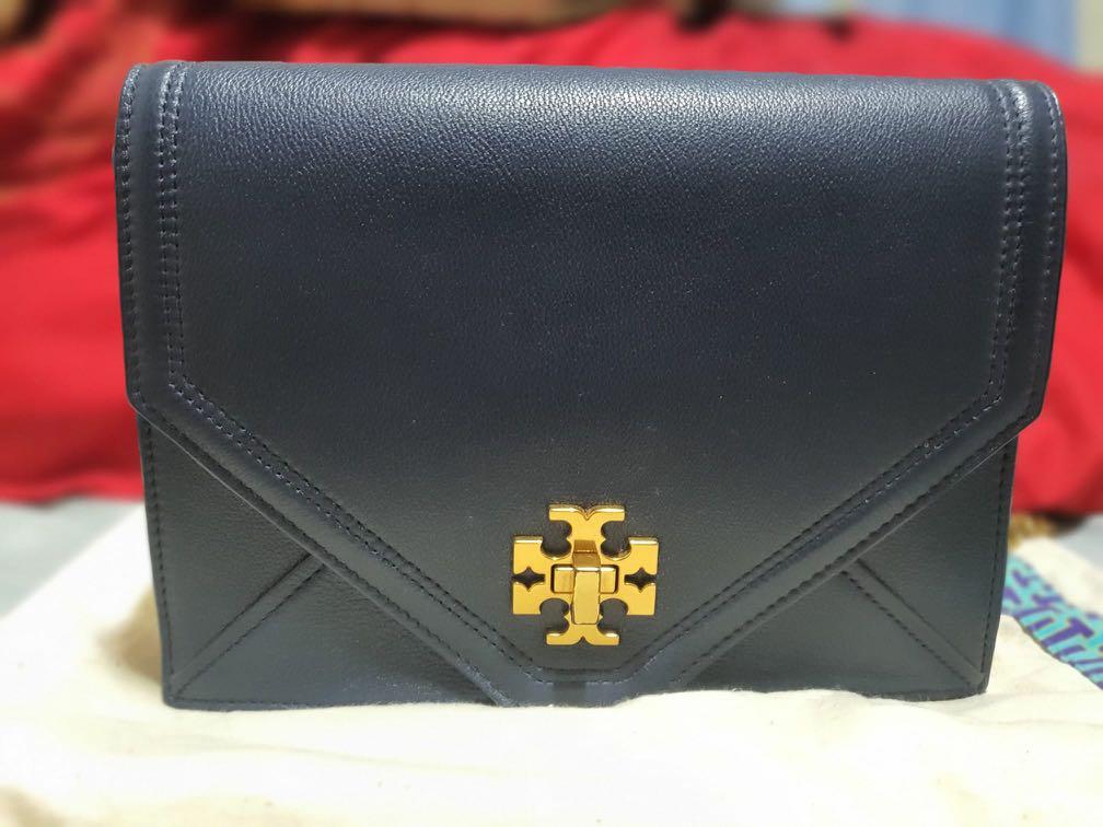 Tory burch cross body bag (dark blue), Women's Fashion, Bags & Wallets