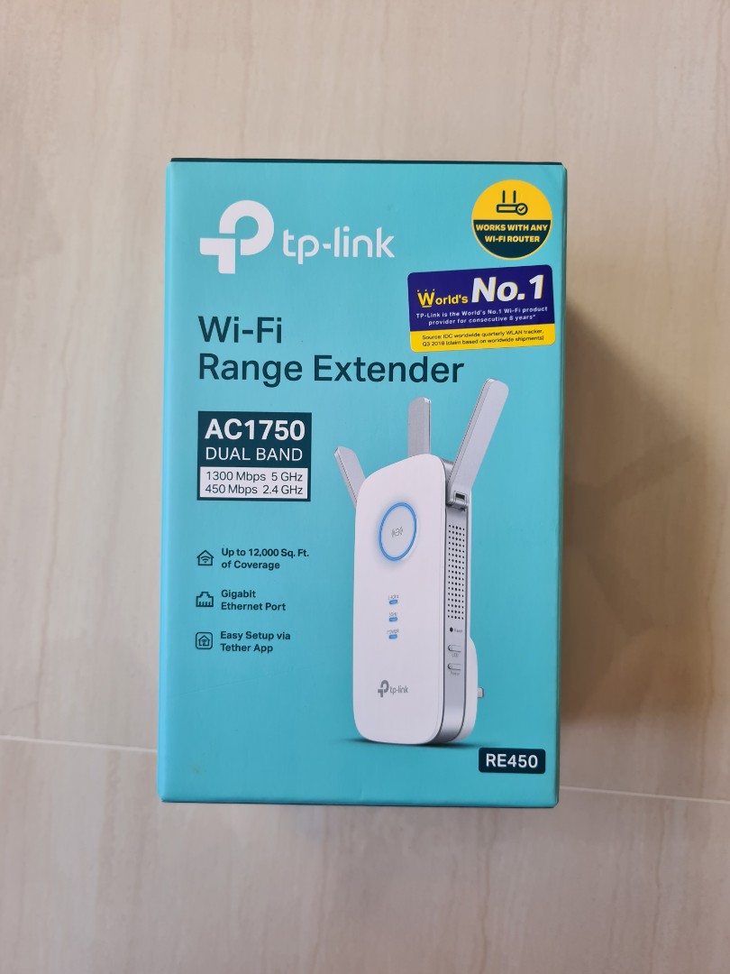 TP LINK WIFI RANGE EXTENDER AC1750, Computers & Tech, Parts