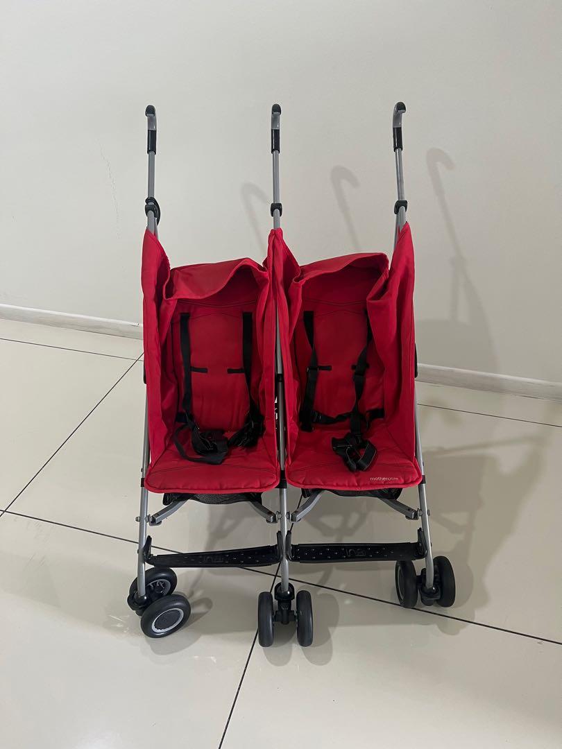 Twin pram mothercare discount