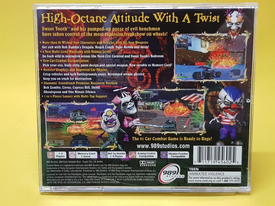 Twisted Metal 4 - PS1 Game - Used – Retroaholics
