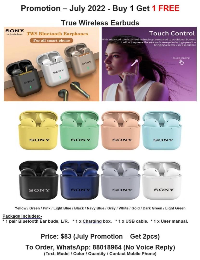 TWS True Wireless Sound AirPod Bluetooth Ear Buds. Audio
