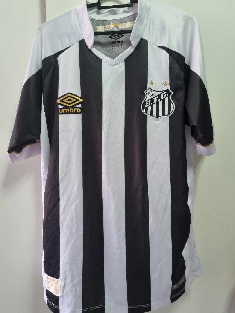 UMBRO Santos FC S.F.C Football Jersey Men s Fashion Activewear