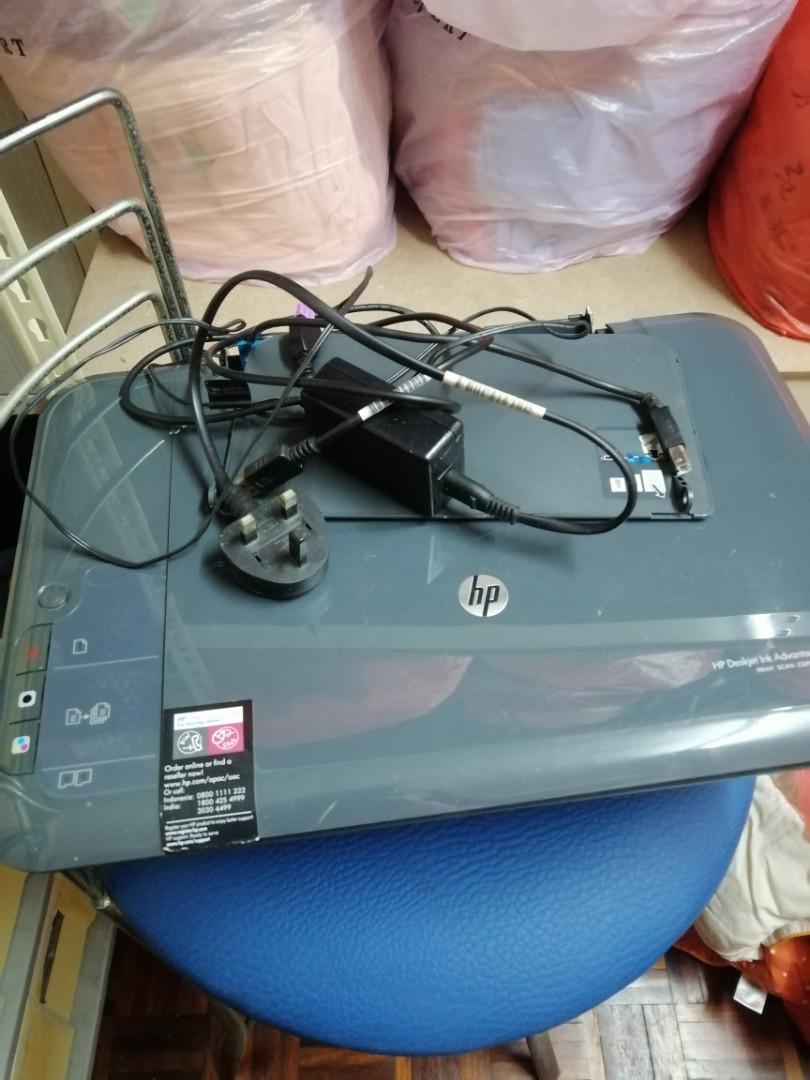 Used Old Printer HP Deskjet Ink Advantage 2060, Computers & Tech