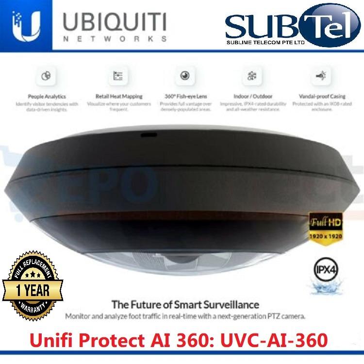 UVCAI360 Ubiquiti Unifi Protect Protect Smart Surveillance Camera PTZ