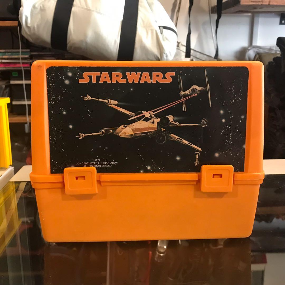 Vintage 70s Star Wars X Thermos Made in Canada Lunch Box Rare Collectibles