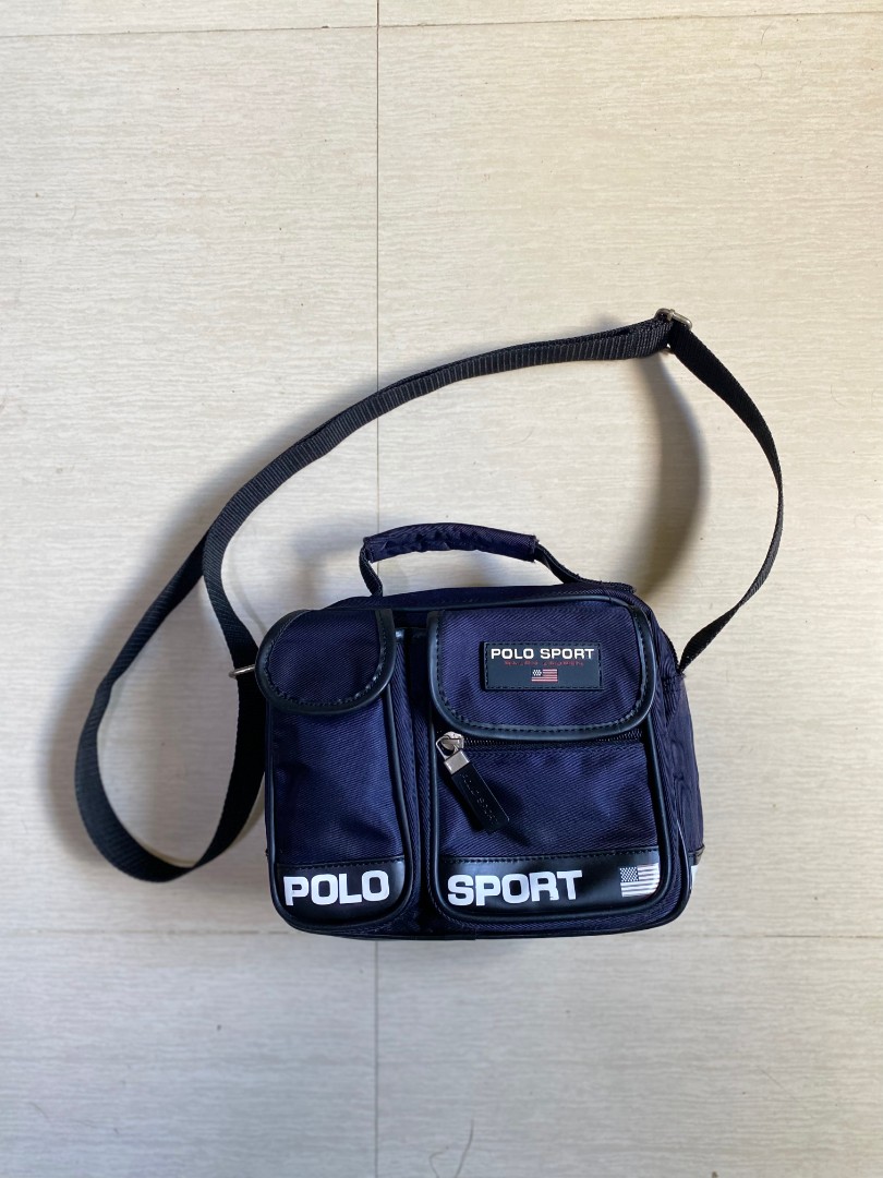 Vintage Polo Sport Bag, Men's Fashion, Bags, Sling Bags on Carousell