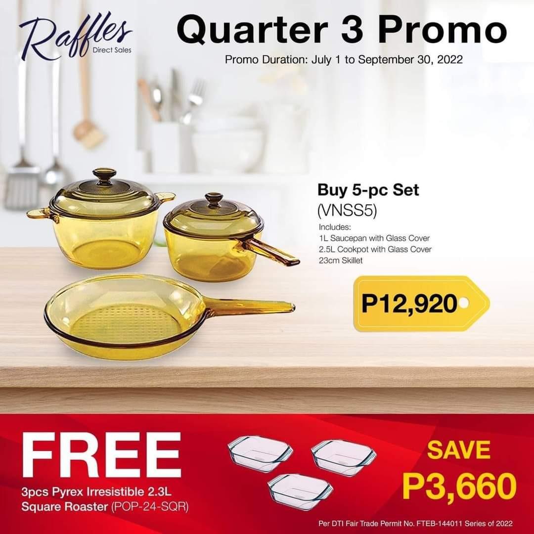 Visions cookware set promo, Furniture & Home Living, Kitchenware