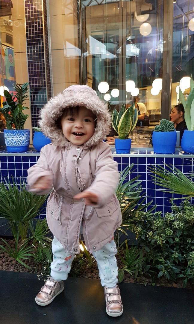 18 month hotsell girl winter coat