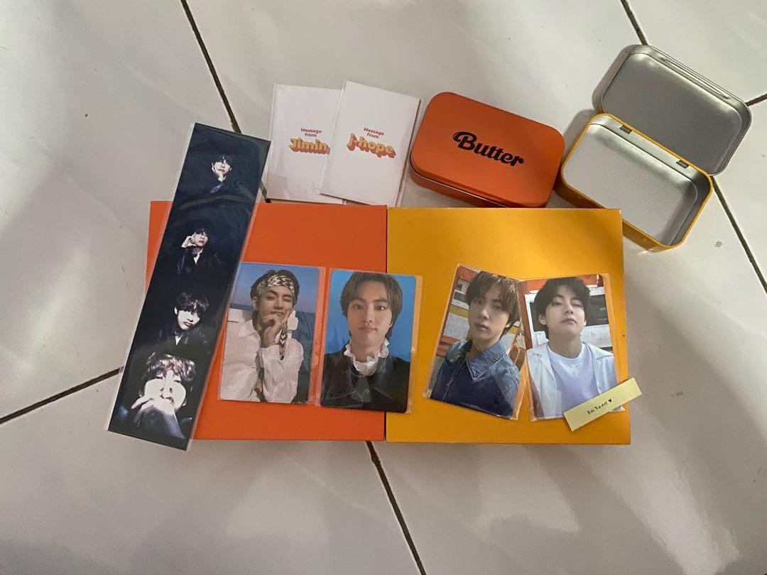 WTSBTS Butter Set Album with Taehyung and Jin photocard, Hobbies