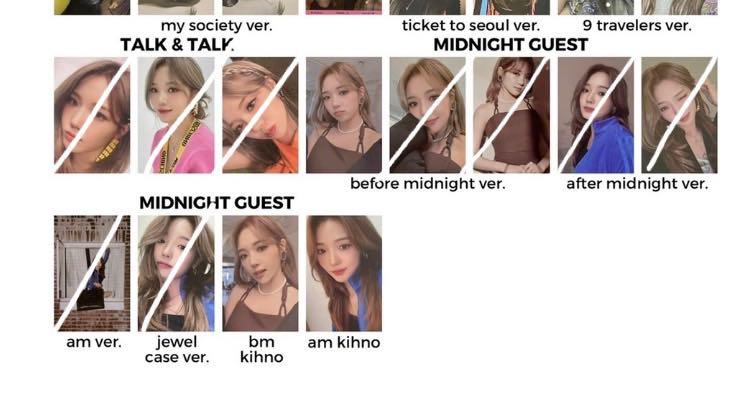 Wtt fromis_9 midnight guest album pcs photocard stay this way josun