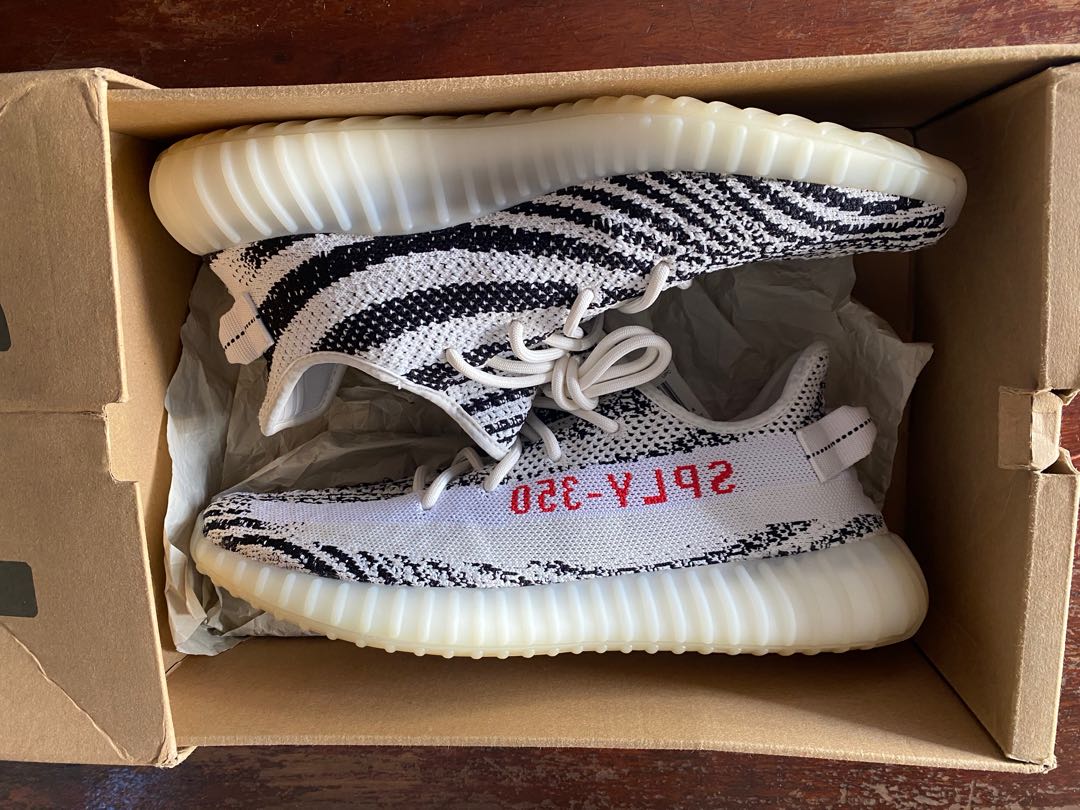 yeezy 350 zebra size 12