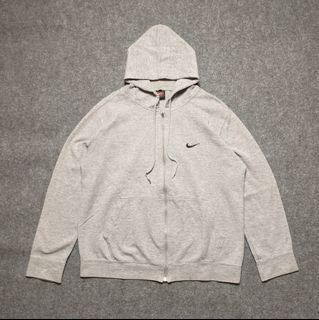 Zip hoodie nike vintage 90's made in usa grey original