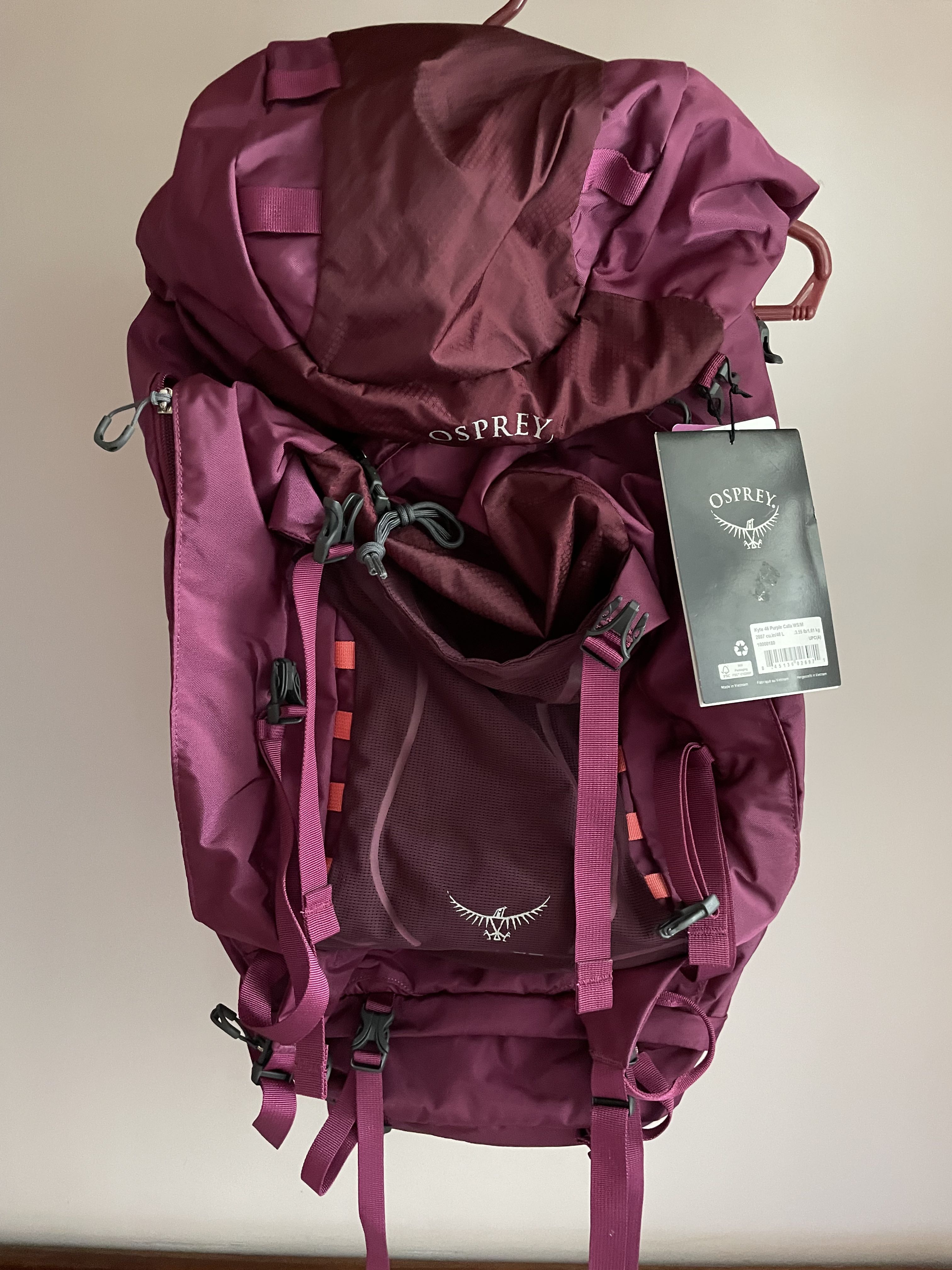 Osprey kyte 66 mulberry purple cheap