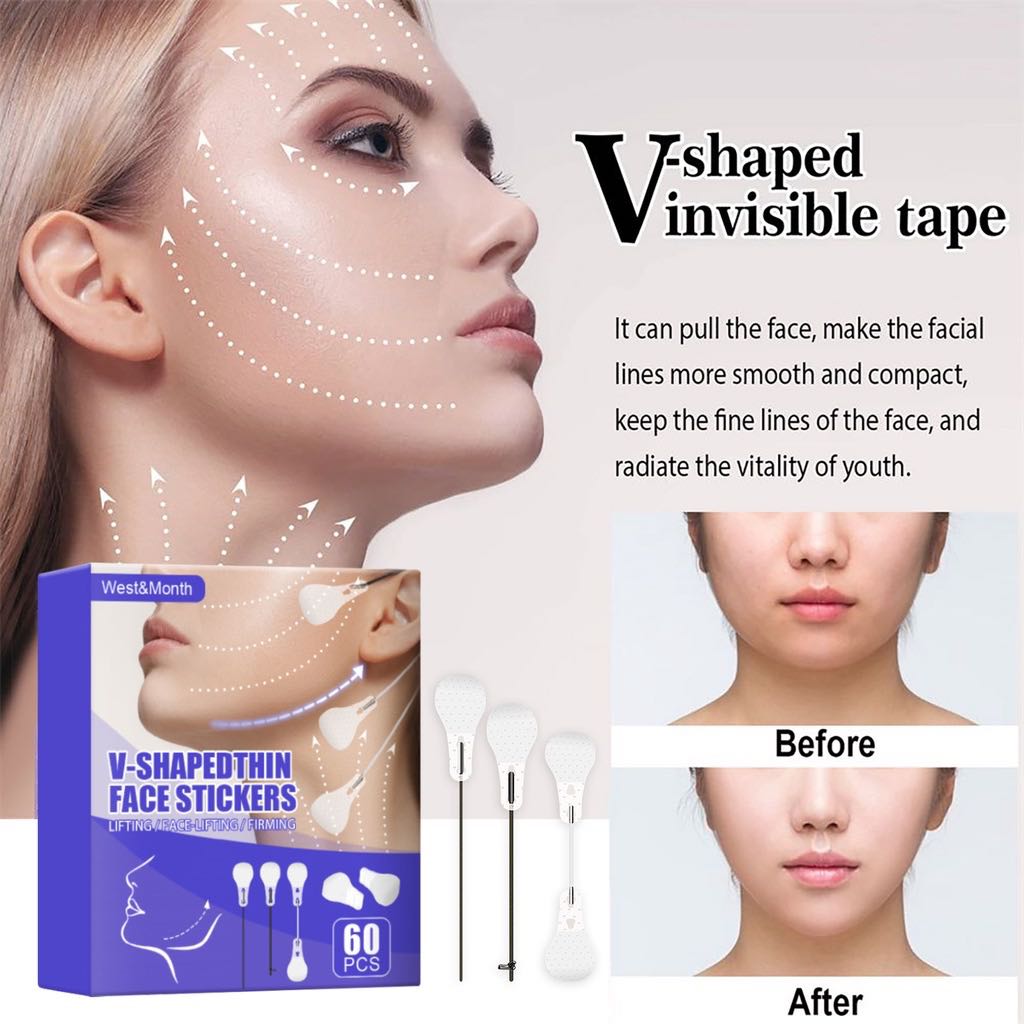 Face Lift Tape, 40PCS Face Tape Lifting Invisible Ultra-thin