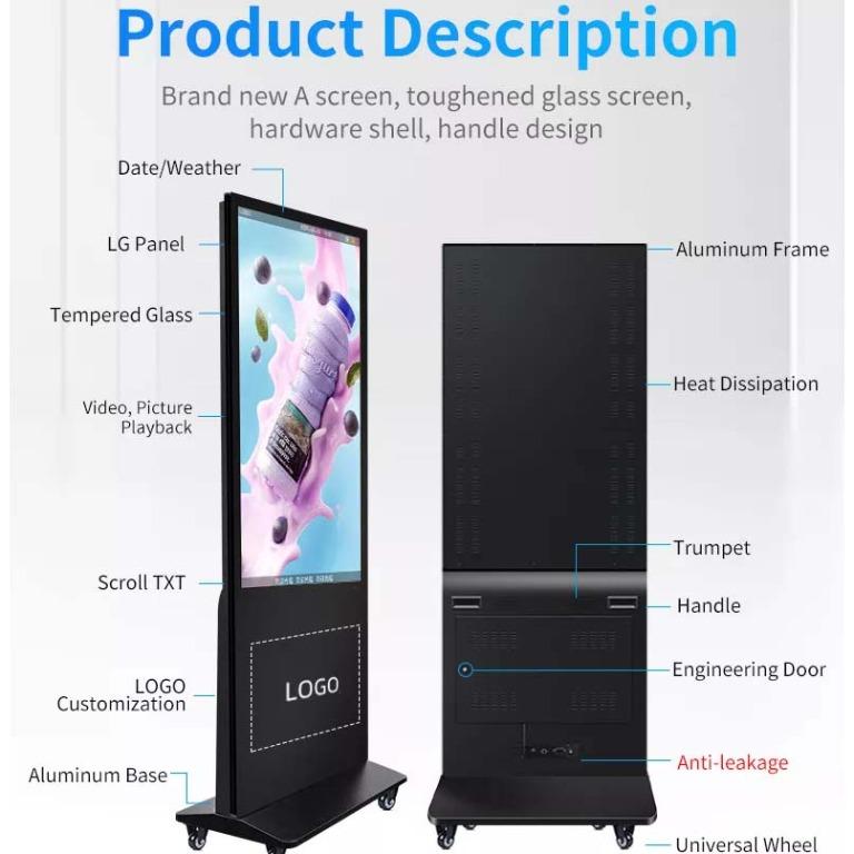 TFT-LCD Display Kiosk Cjtouch 48inch Touch Screen Panel Ads