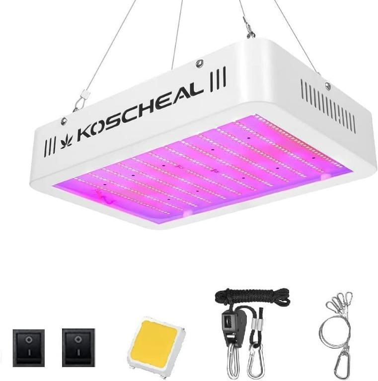 697 1200W Grow Light KOSCHEAL Led Grow Lights Full Spectrum with