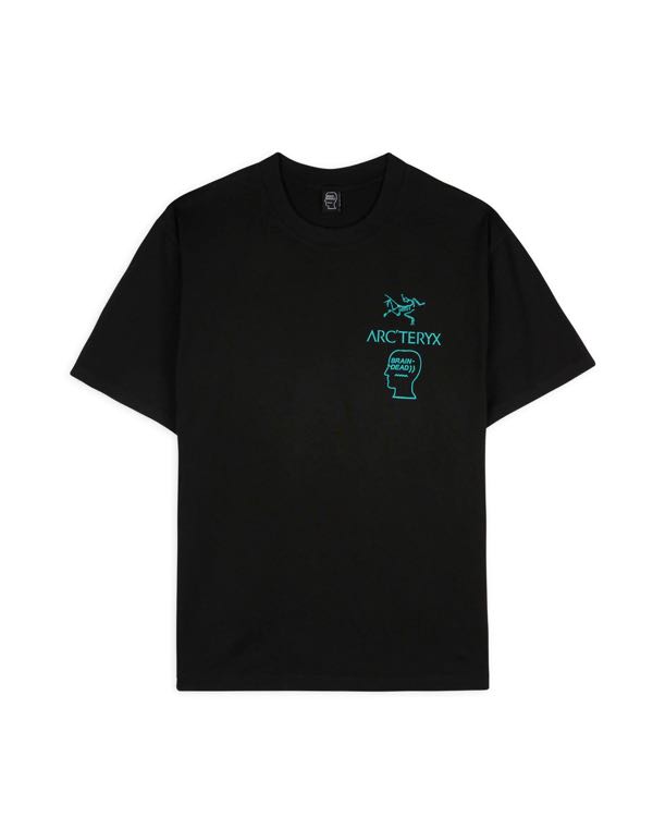 外國預訂brain dead x arcteryx logo tee, 男裝, 上身及套裝, T-shirt 