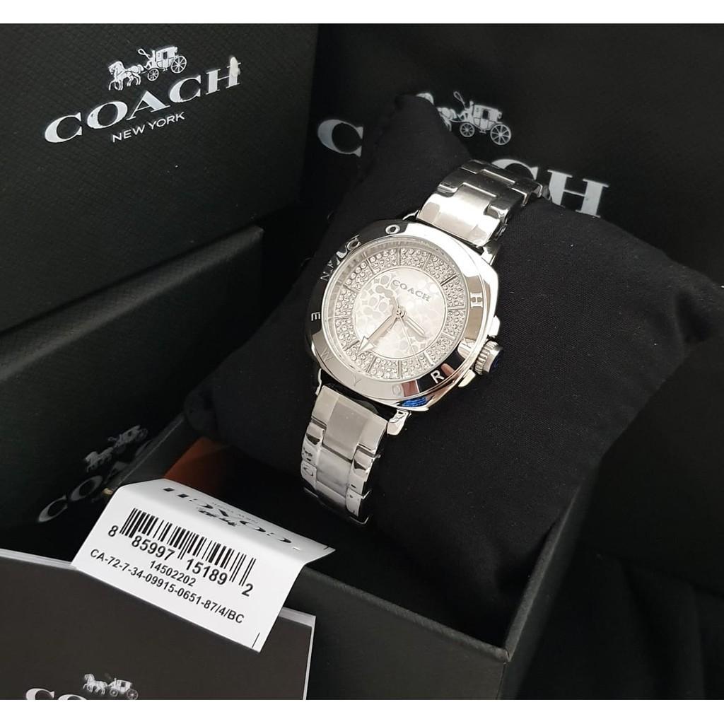 Coach discount diamond watch