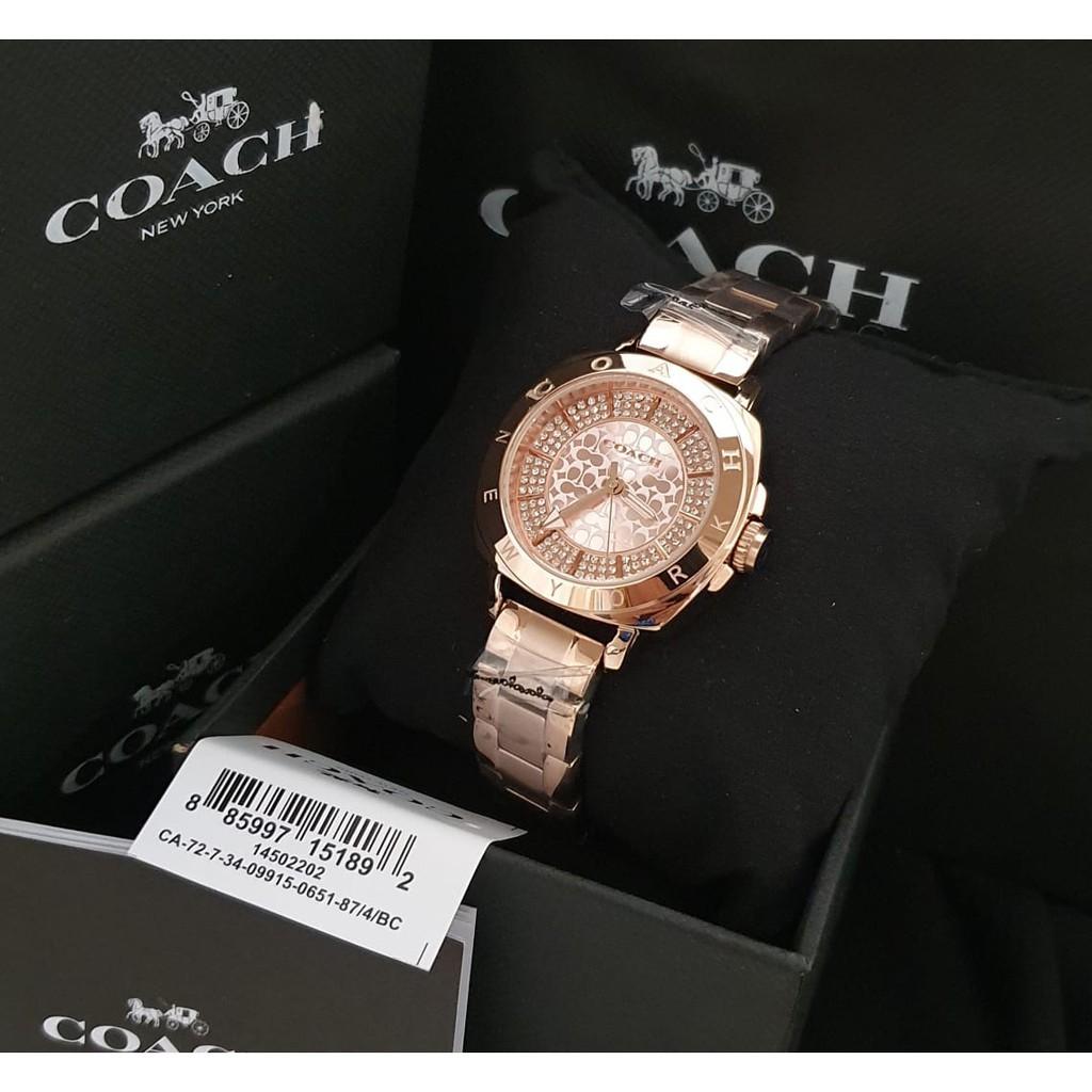 Coach diamond watch deals