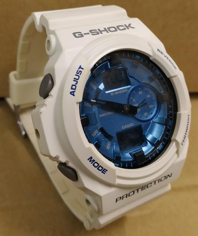 二手G-Shock GA-150MF 白色, 名牌, 手錶- Carousell
