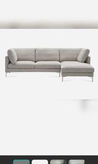Adams Chaise Sectional Sofa