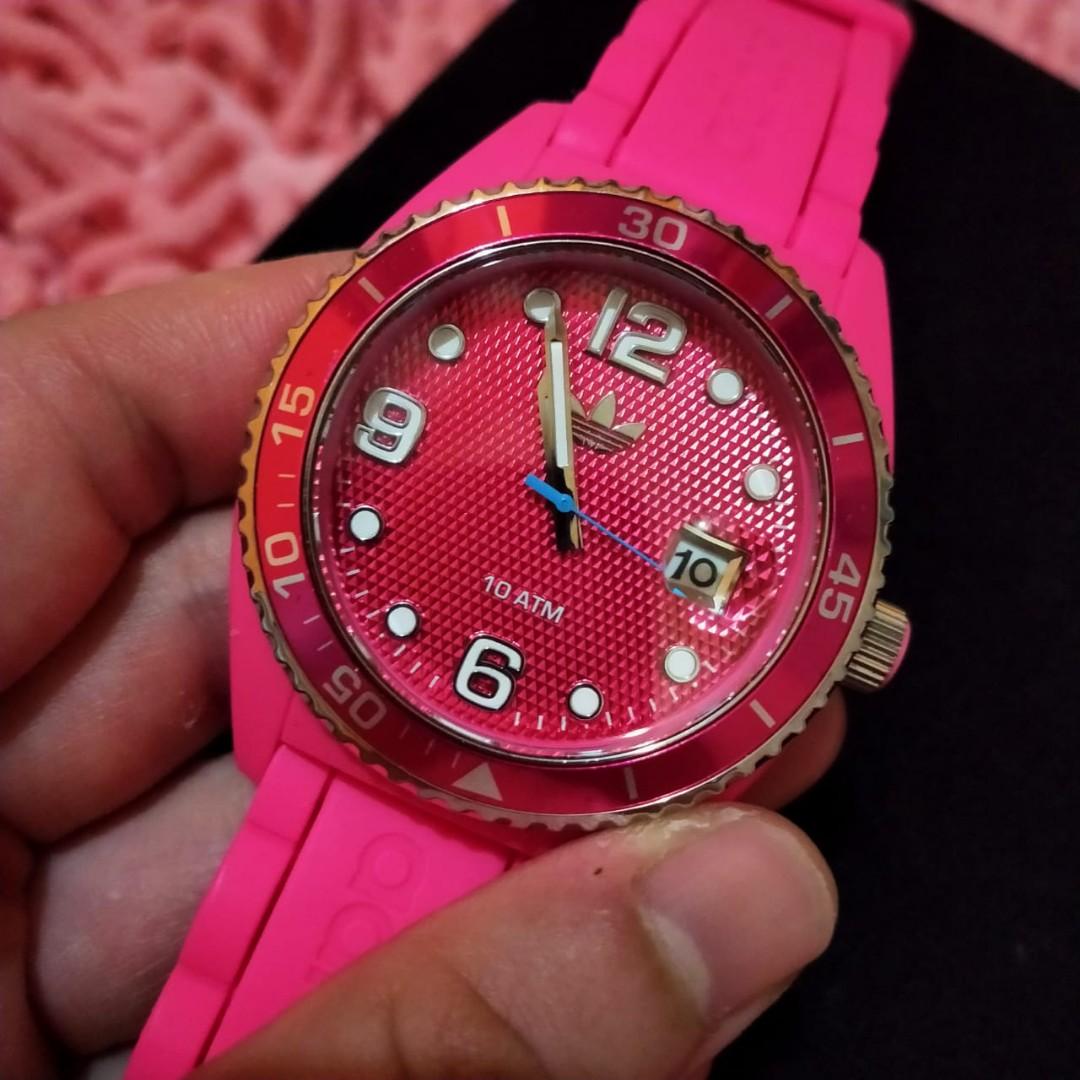 Adidas sales pink watch