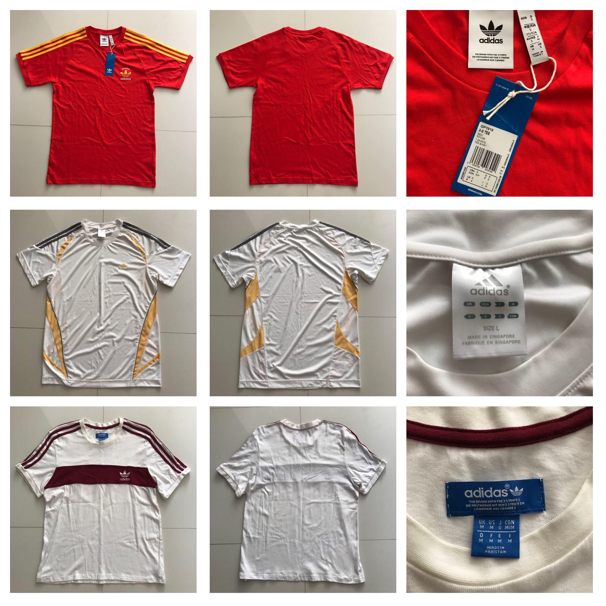 Adidas, Under Armour, Cool Blue, Bodynits, Number Sixty One, Ocean Pacific,  Levi's, Giordano, Hard Rock, Guess Men Tee Shirt Top, Men's Fashion, Tops \u0026  Sets, Tshirts \u0026 Polo Shirts on Carousell
