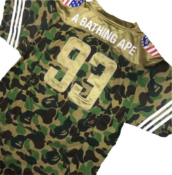 Bape adidas football jersey new arrivals