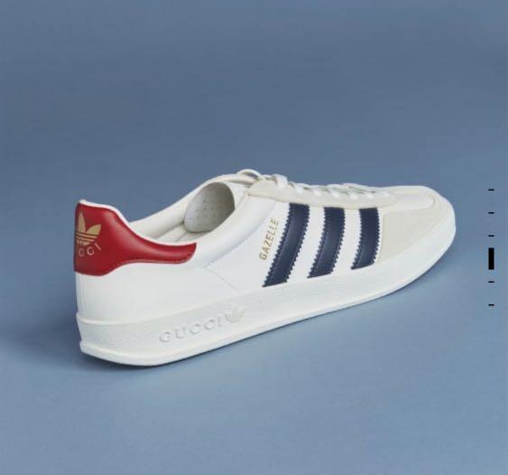 Adidas X Gucci Gazelle Shoes, Gucci X Adidas Gazelle Shoes UK 8 - UK 9,  Men's Fashion, Footwear, Sneakers on Carousell