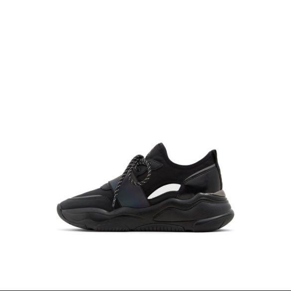 aldo trainers black
