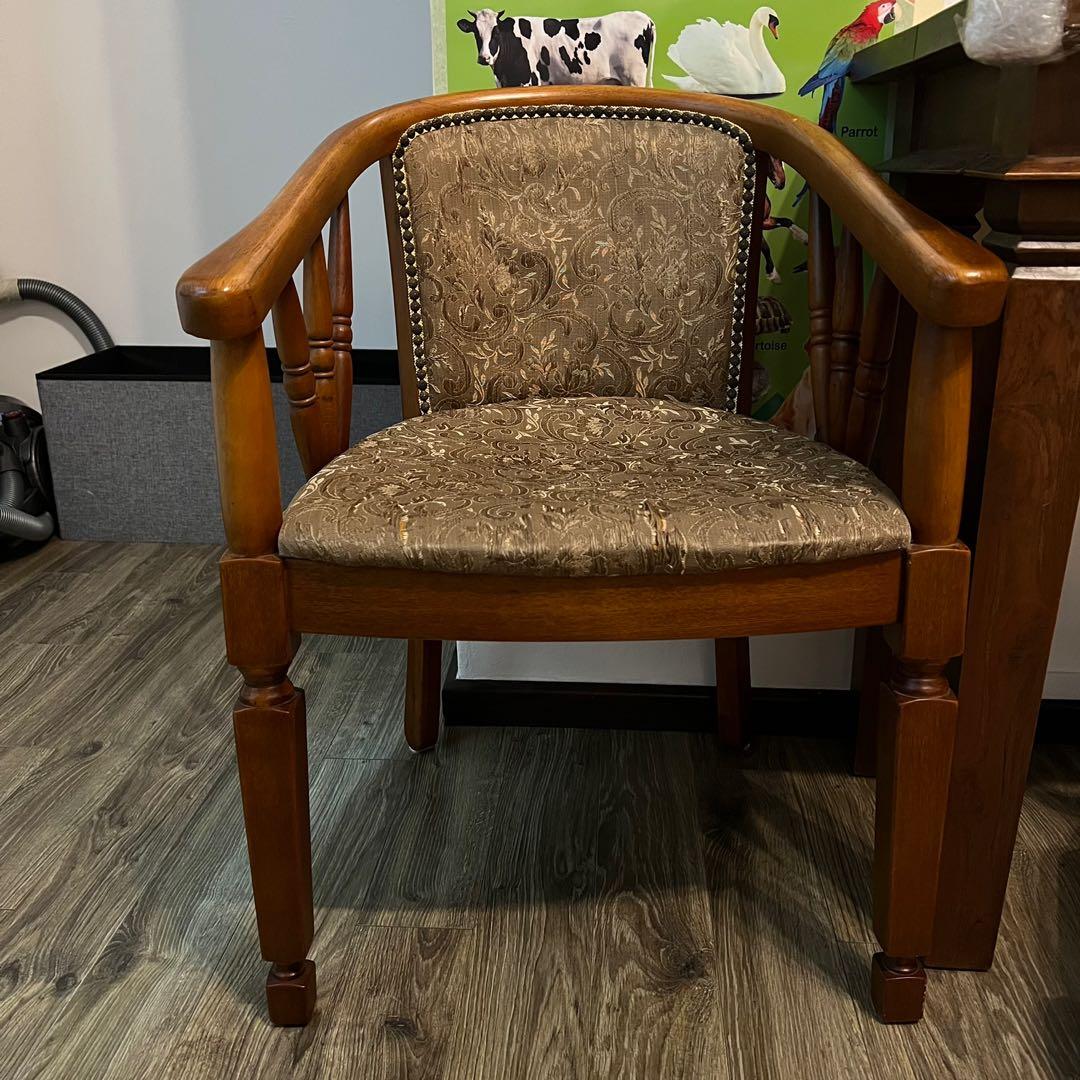 Crate and best sale barrel wood chairs