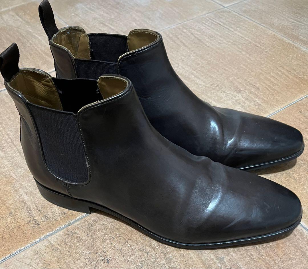 Aquila Chelsea Boots Full Leather Man Men s Fashion Footwear