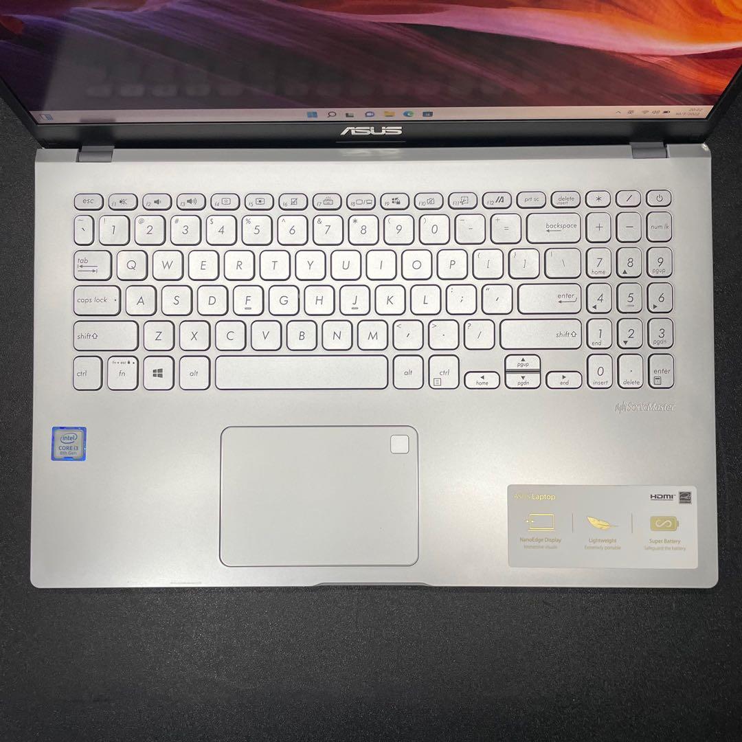 Asus X509FA ( i3 8代 / 12GB RAM / 256GB SSD / 15.6吋)【性能快過 i5 7代 CPU｜指紋解鎖 ...