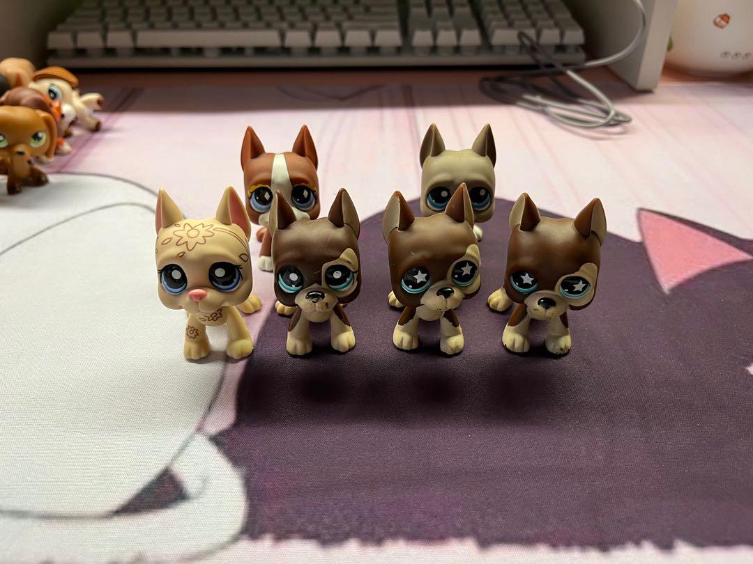 Authentic Littlest Pet Shop LPS Great Dane, Hobbies & Toys, Toys & Games on  Carousell