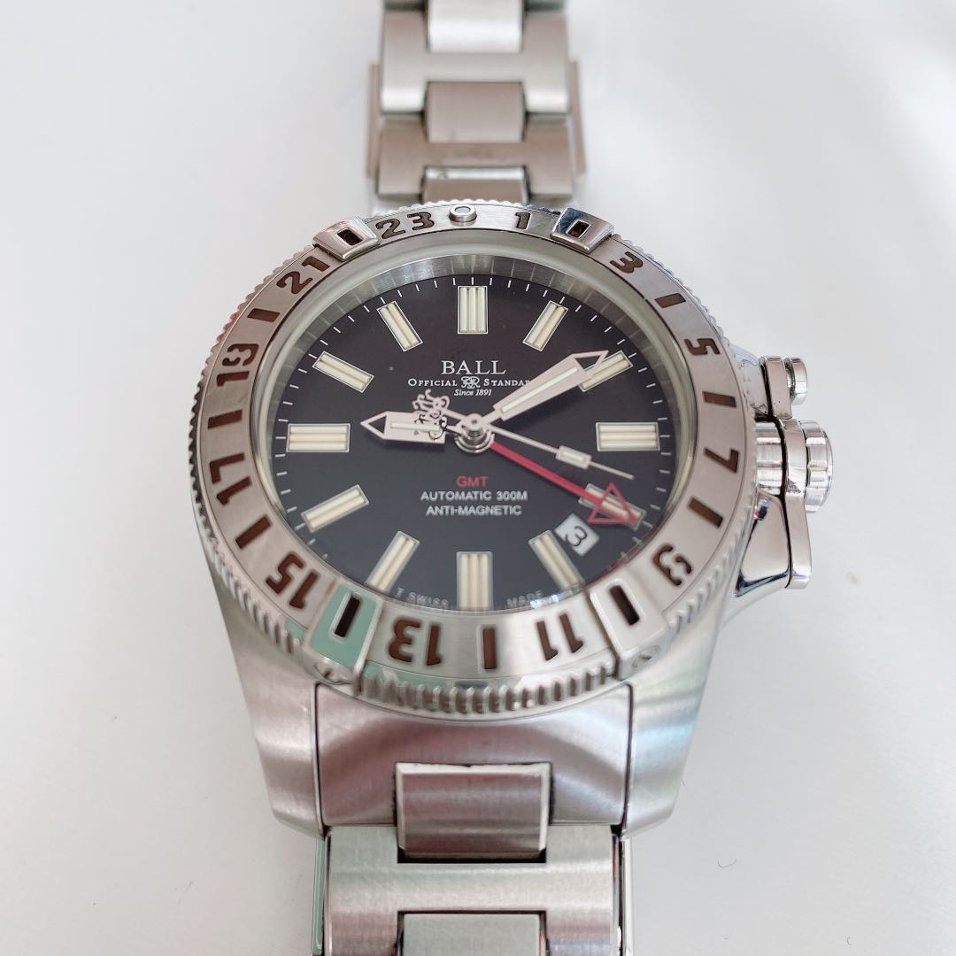 BALL WATCH ANTI MAGNETIC GMT 300 M