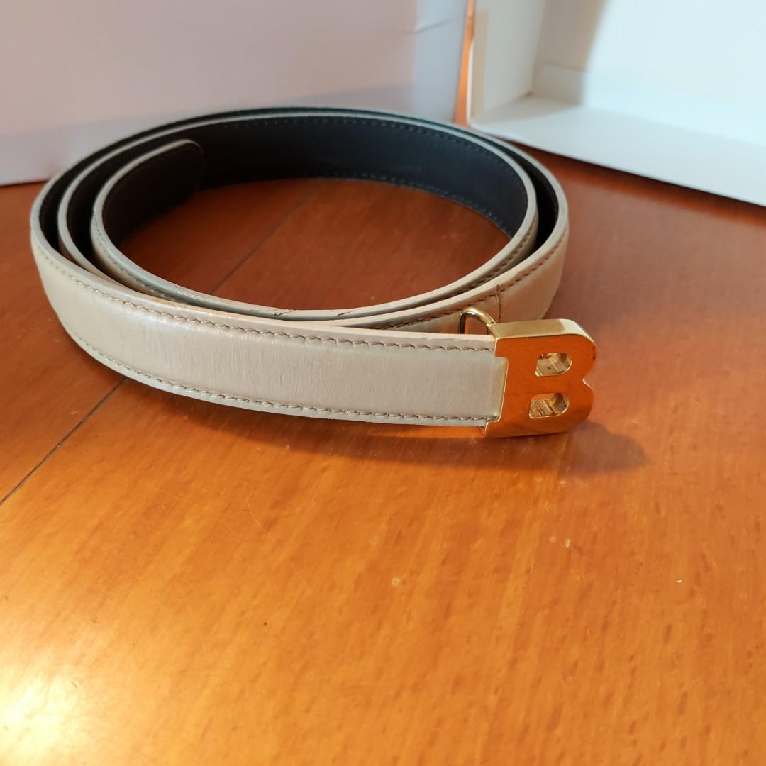 Orange bally belt sales