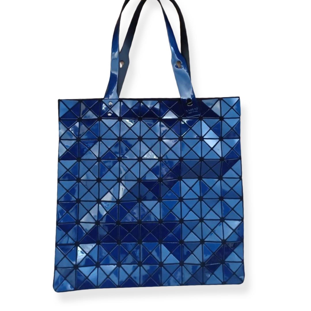 BAO BAO Issey Miyake Platinum Prism Lucent Blue Tote Bag, Luxury, Bags ...