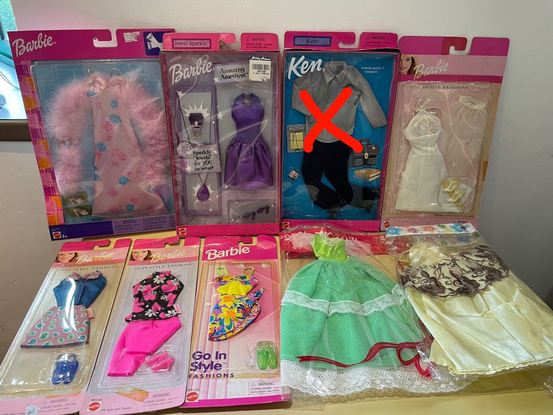 Genuine barbie clothes deals