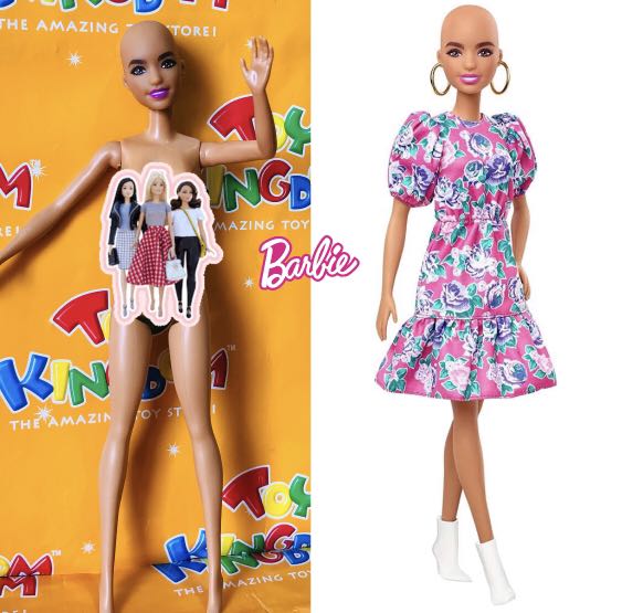 Bald fashionista new arrivals barbie