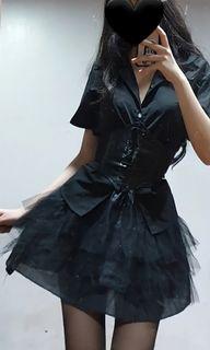 black gothic top & skirt can be sold separately