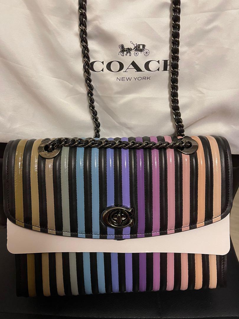 Coach parker cheap with ombre quilting