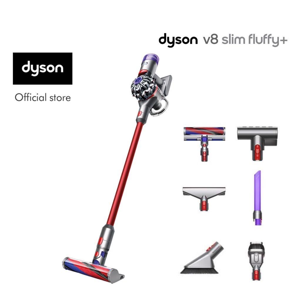 Dyson v8 slim store fluffy plus review