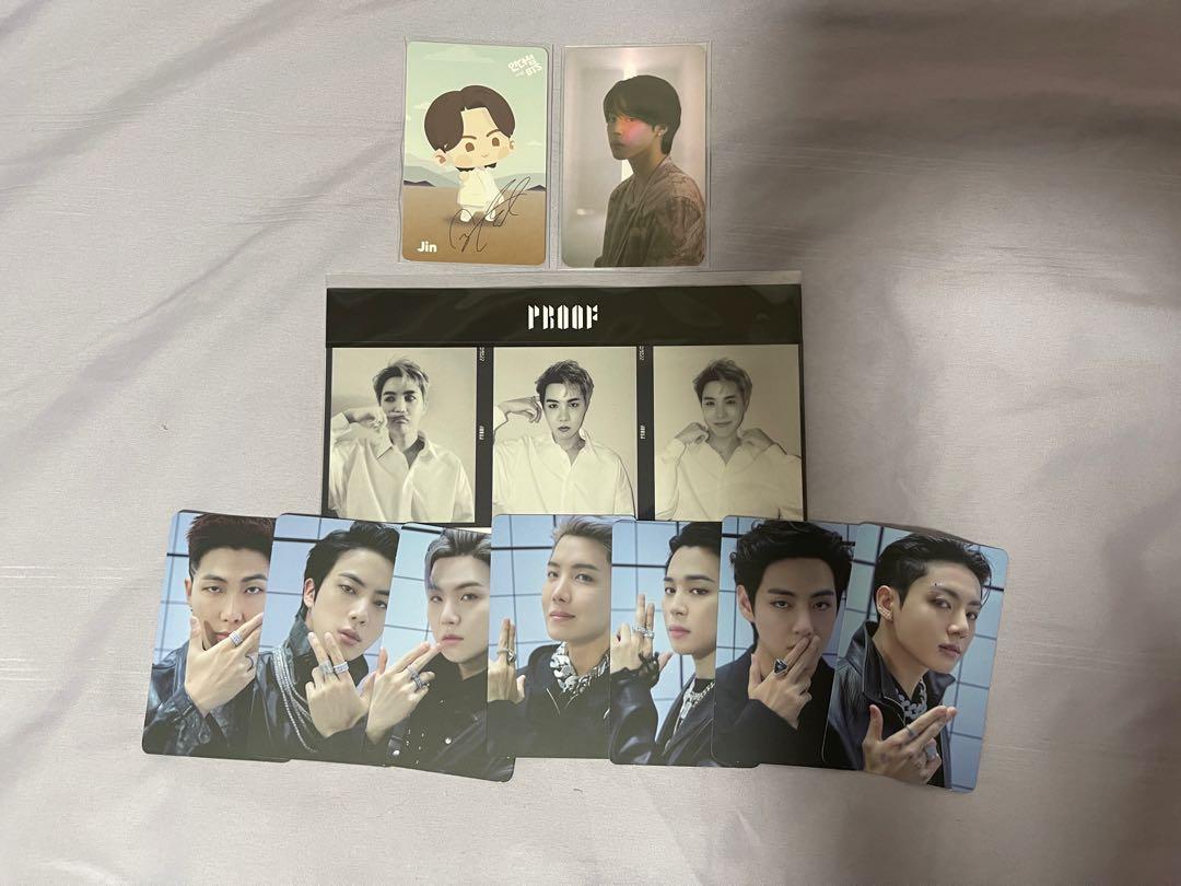 BTS Proof In The Seom POB Jimin Card BTS In The Seom