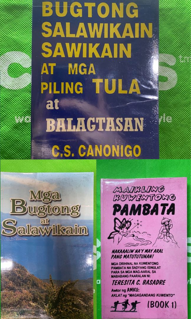 Mga Bugtong Salawikain Sawikain At Mga Piling Tula Shopee Philippines ...